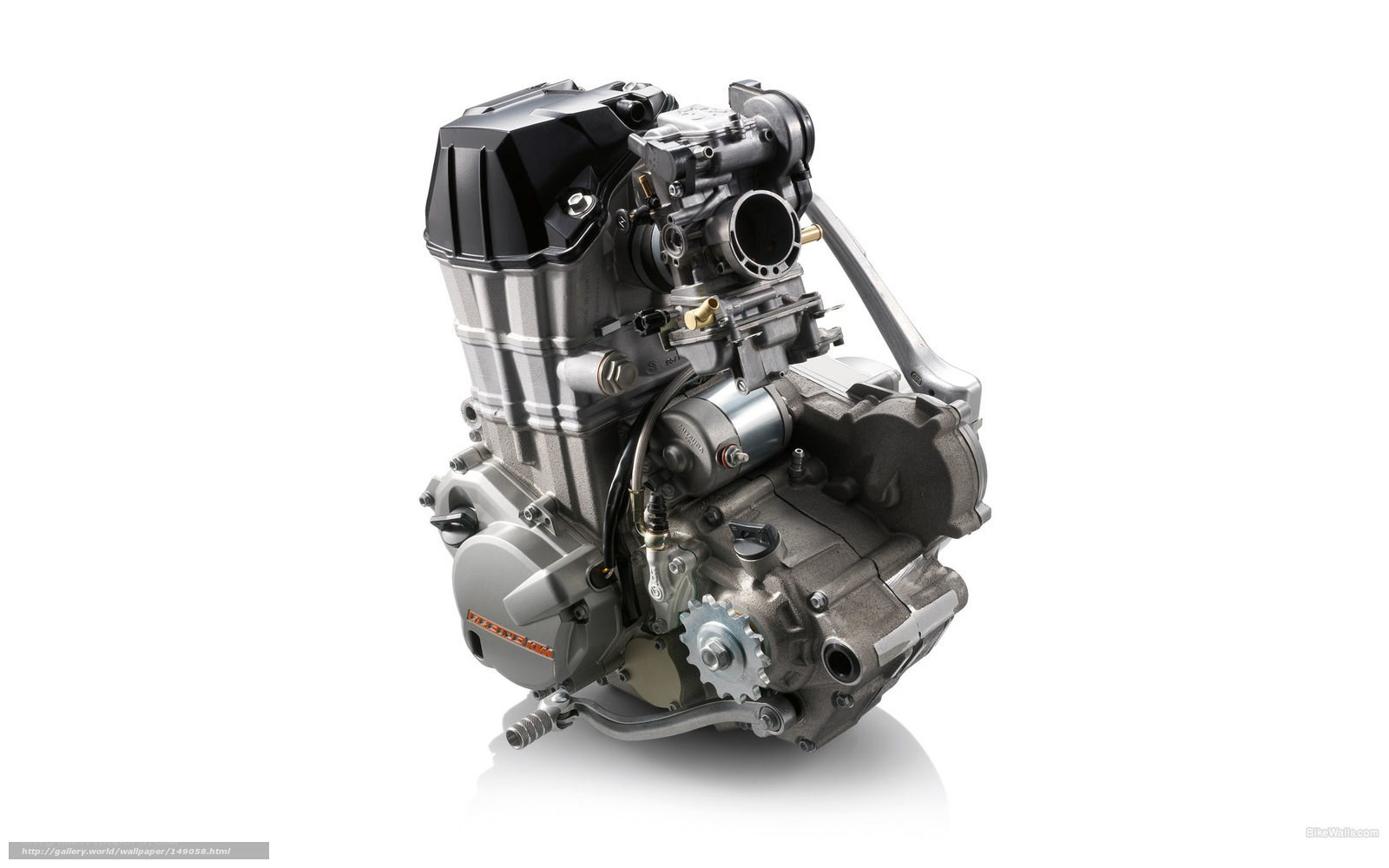 KTM motorcycle engine