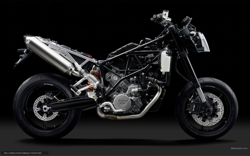 KTM Motorcycle Frame — Black