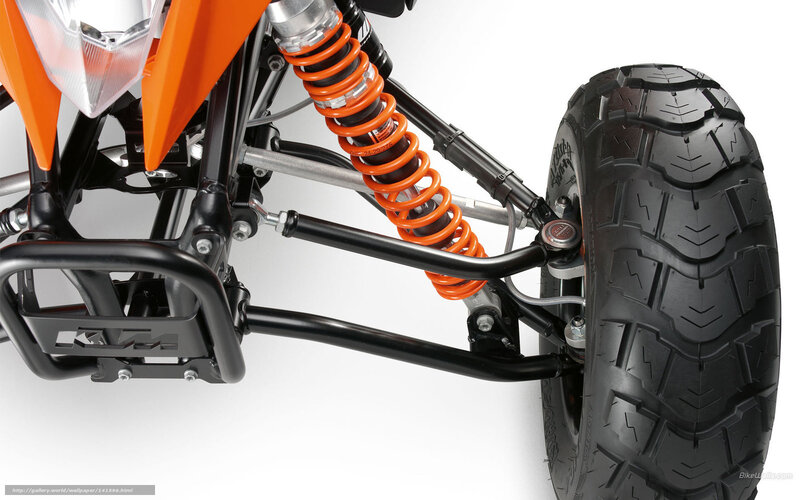 KTM motorcycle front suspension