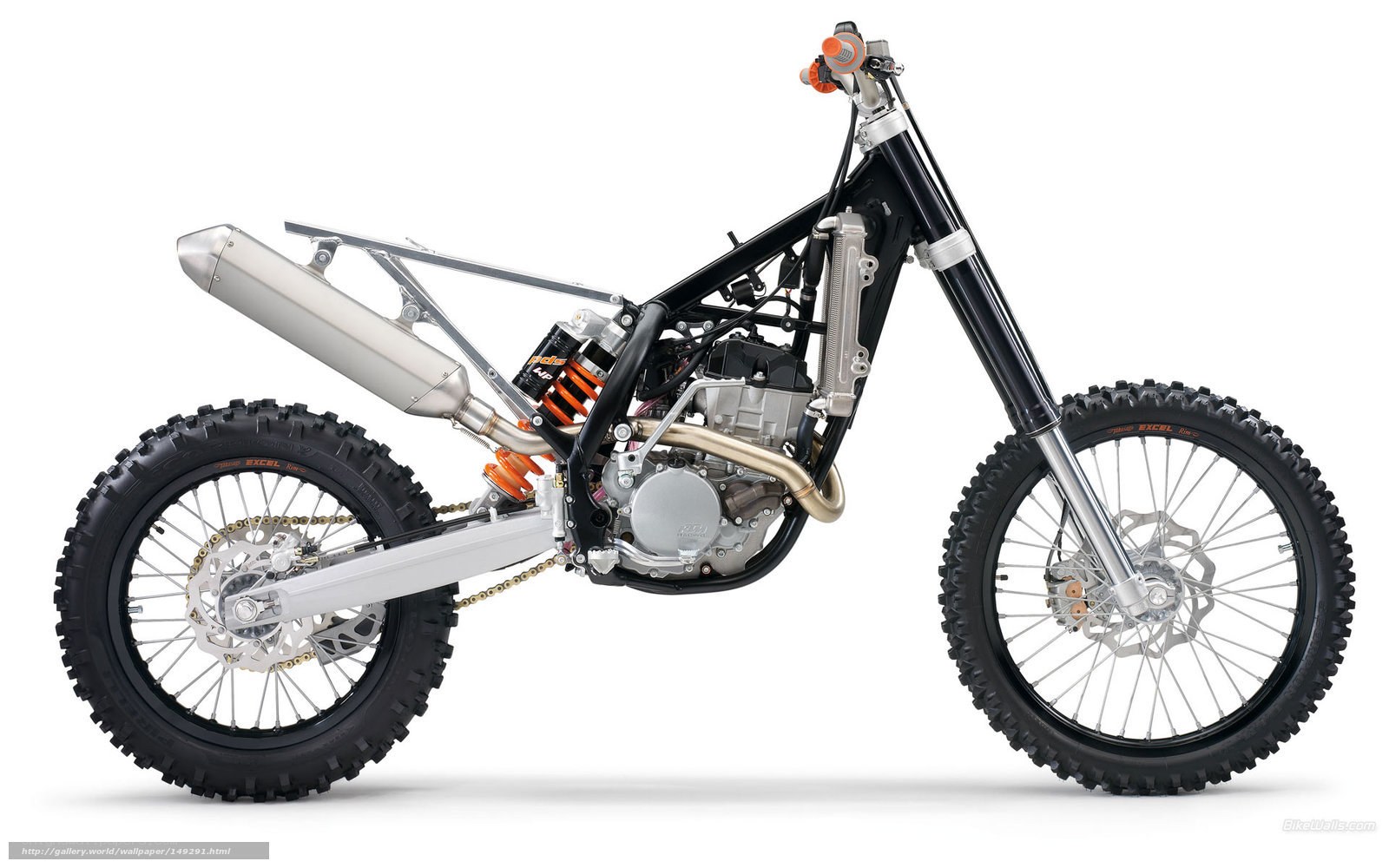 KTM off-road motorcycle