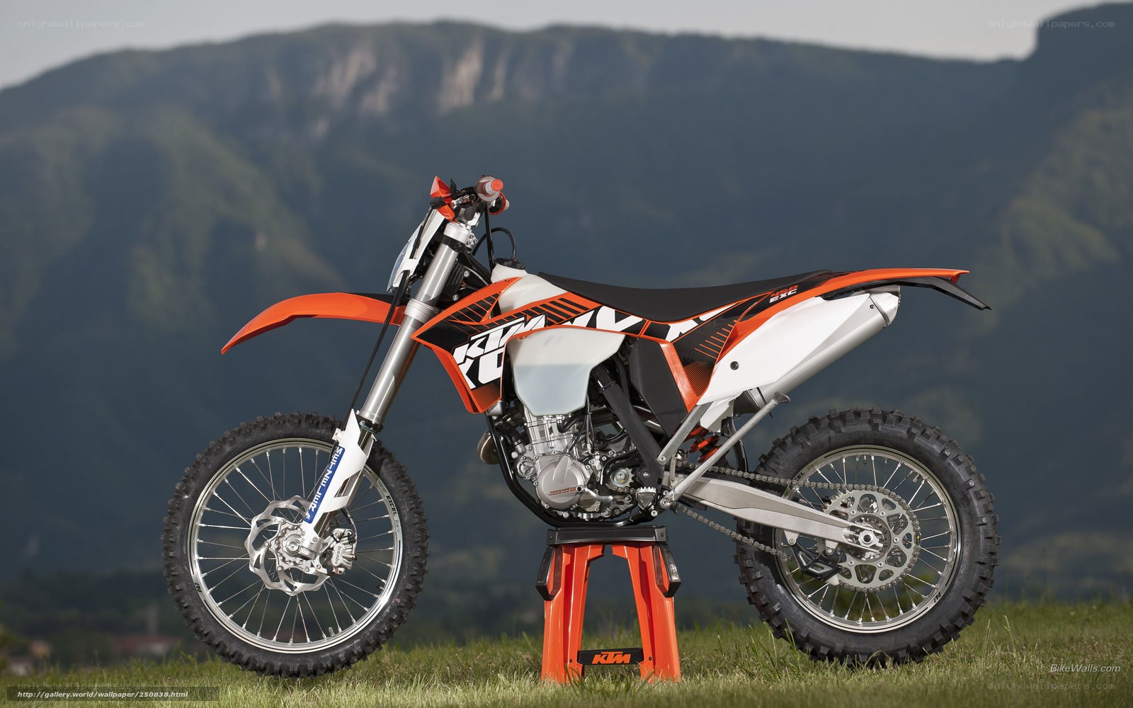 KTM off-road motorcycle