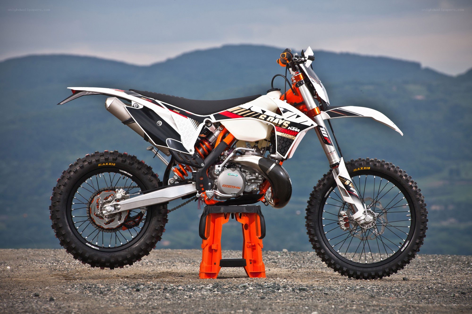 KTM off-road motorcycle