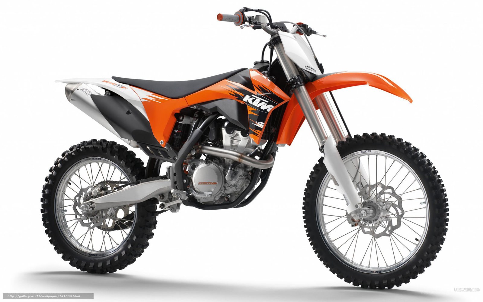 KTM off-road motorcycle