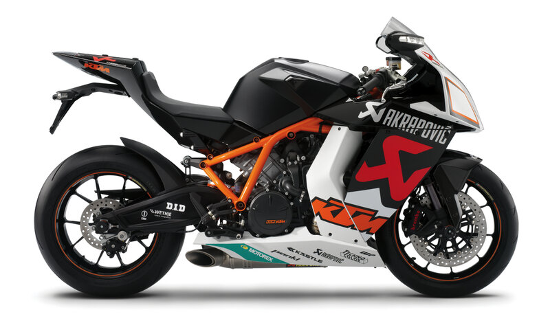 KTM race motorcycle