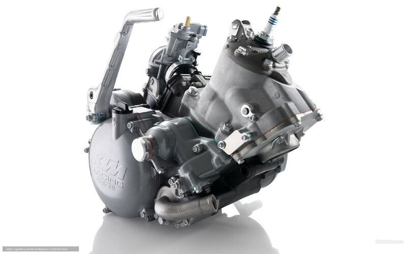 KTM Racing Engine — Gray
