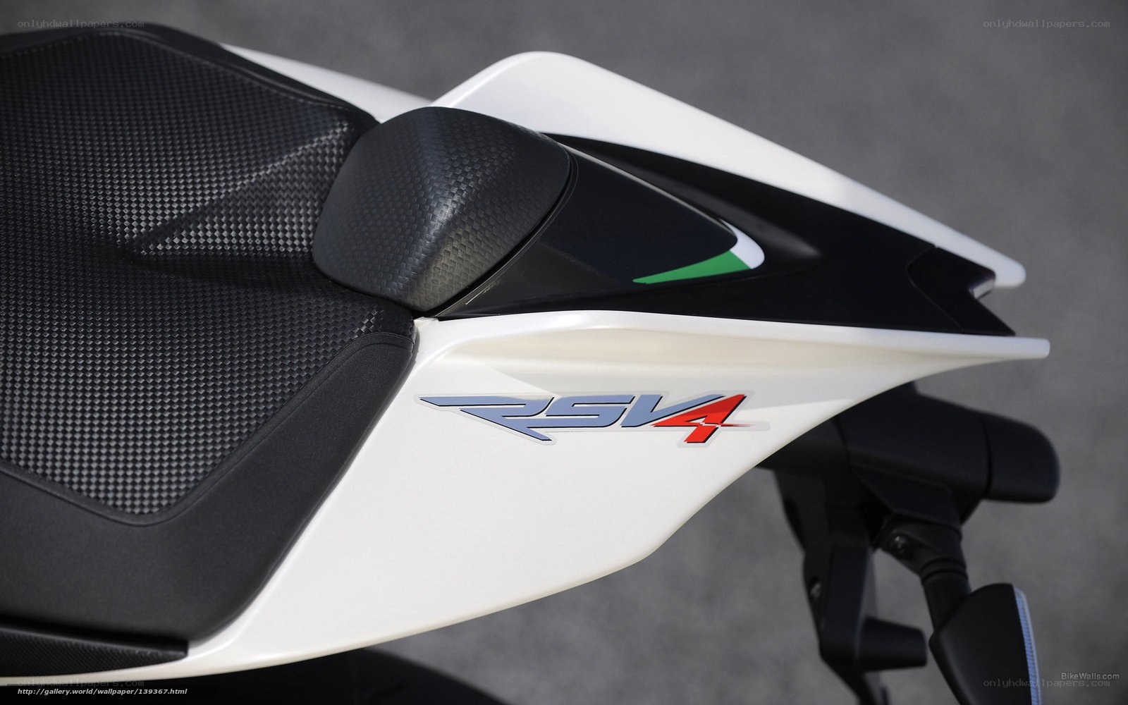 KTM RC 390 motorcycle seat