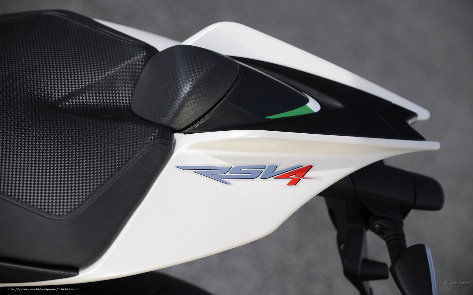 KTM RC 390 motorcycle seat