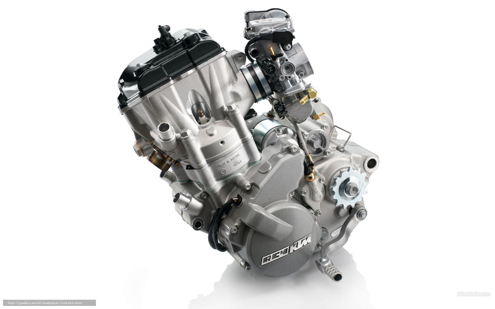 KTM RC4 motorcycle engine