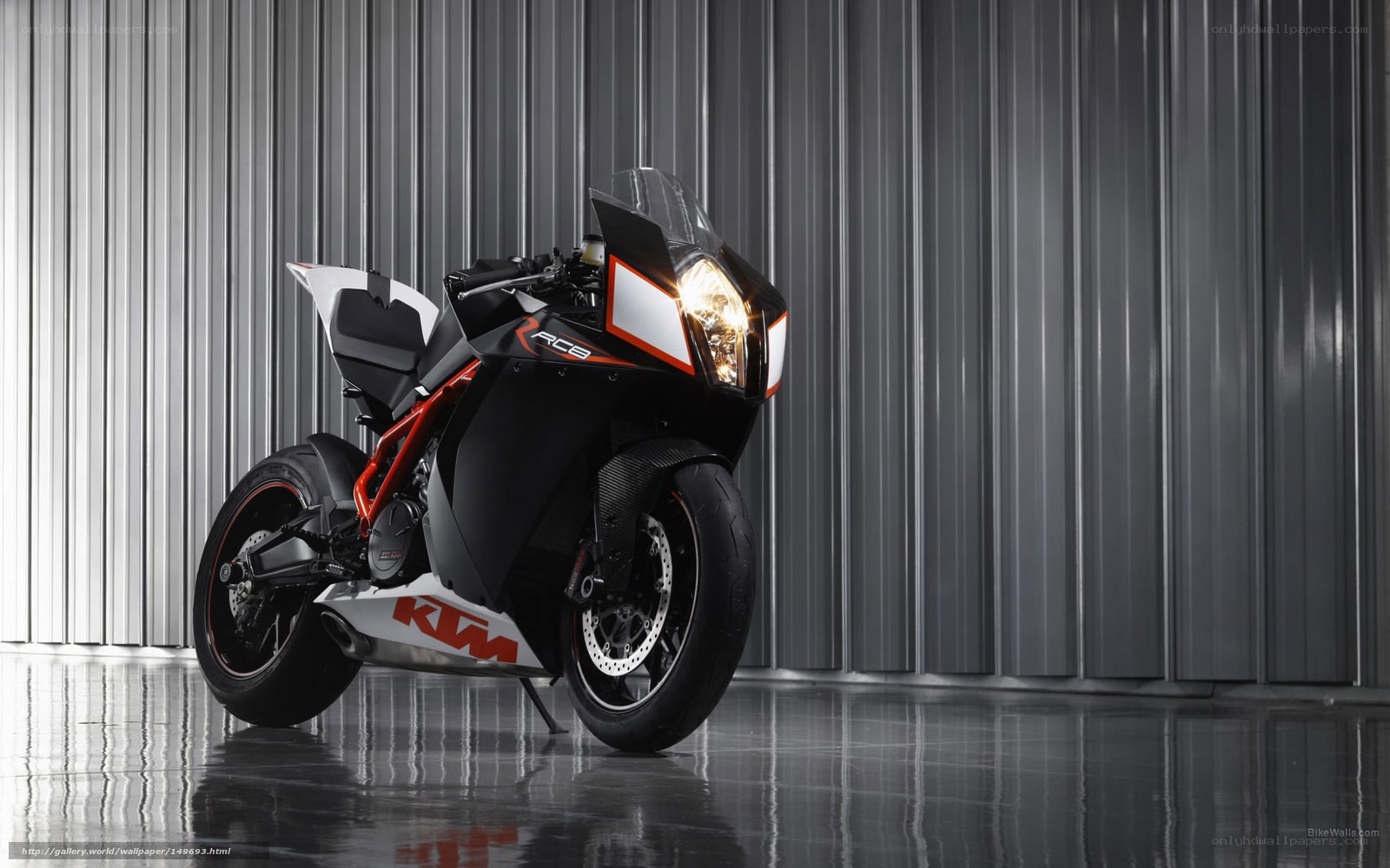 KTM RC8 motorcycle
