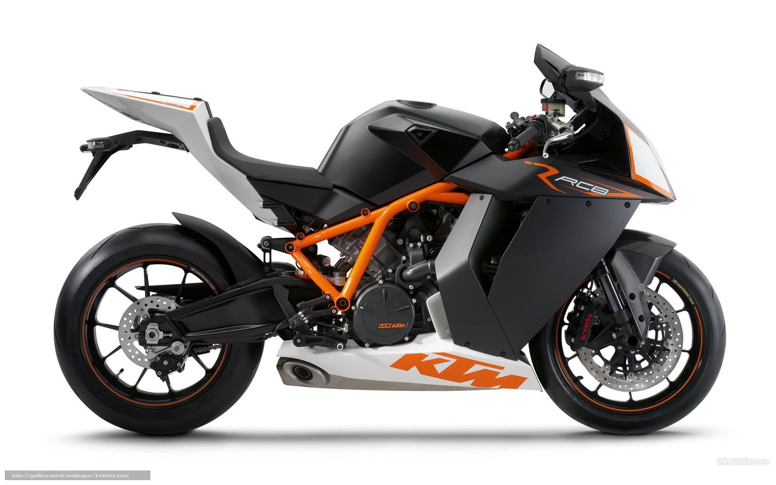 KTM RC8 sport motorcycle