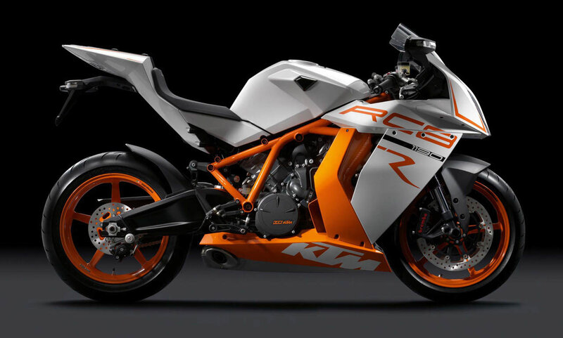 KTM RC8R motorcycle