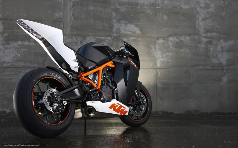 KTM Sport Motorcycle — Black, Dramatic
