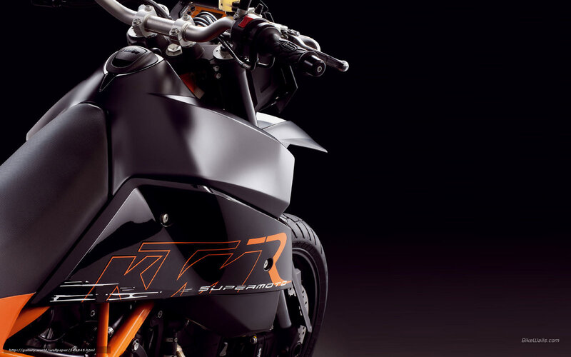 KTM Supermoto motorcycle