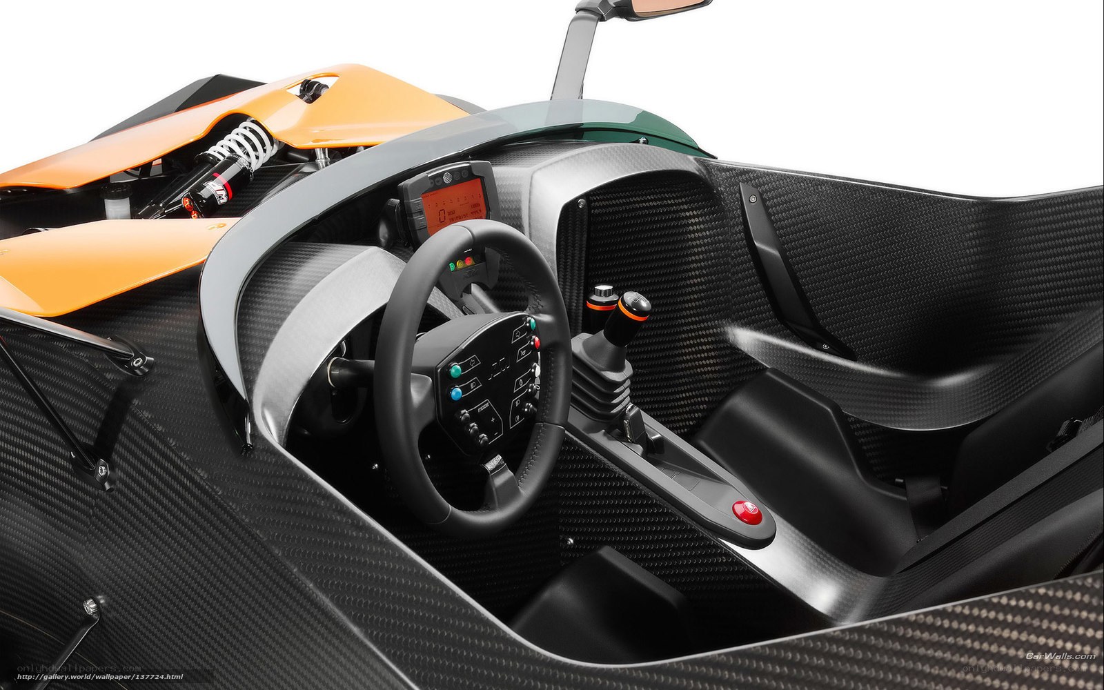 KTM X-Bow interior cockpit