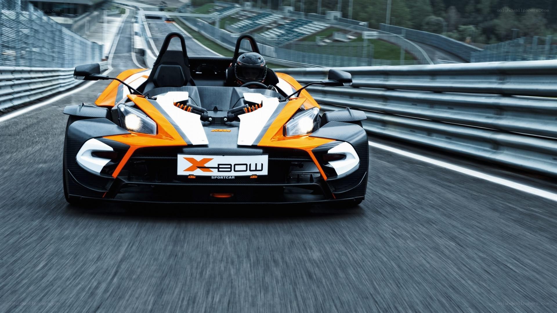 KTM X-Bow on a racetrack