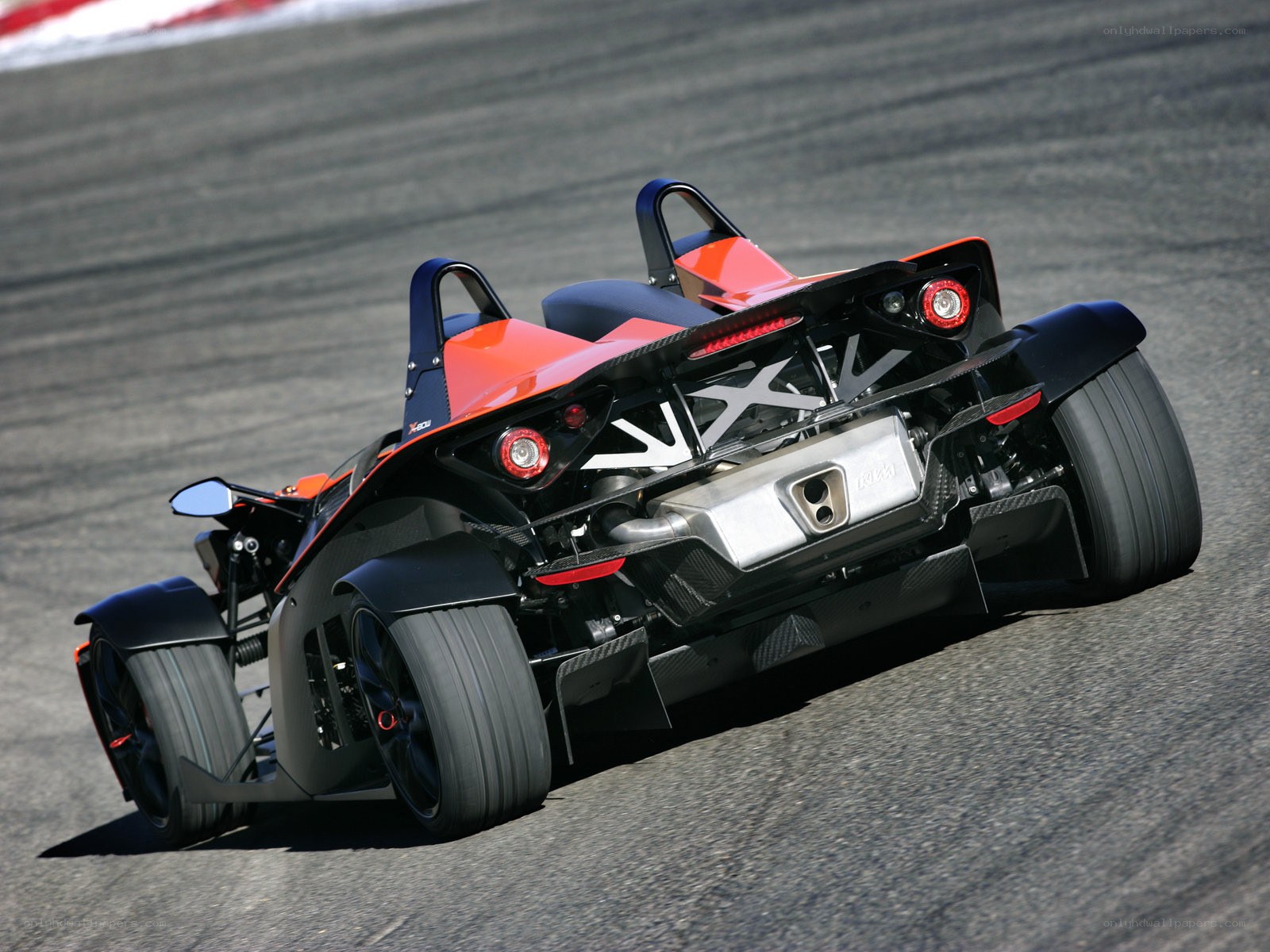 KTM X-Bow on a racetrack