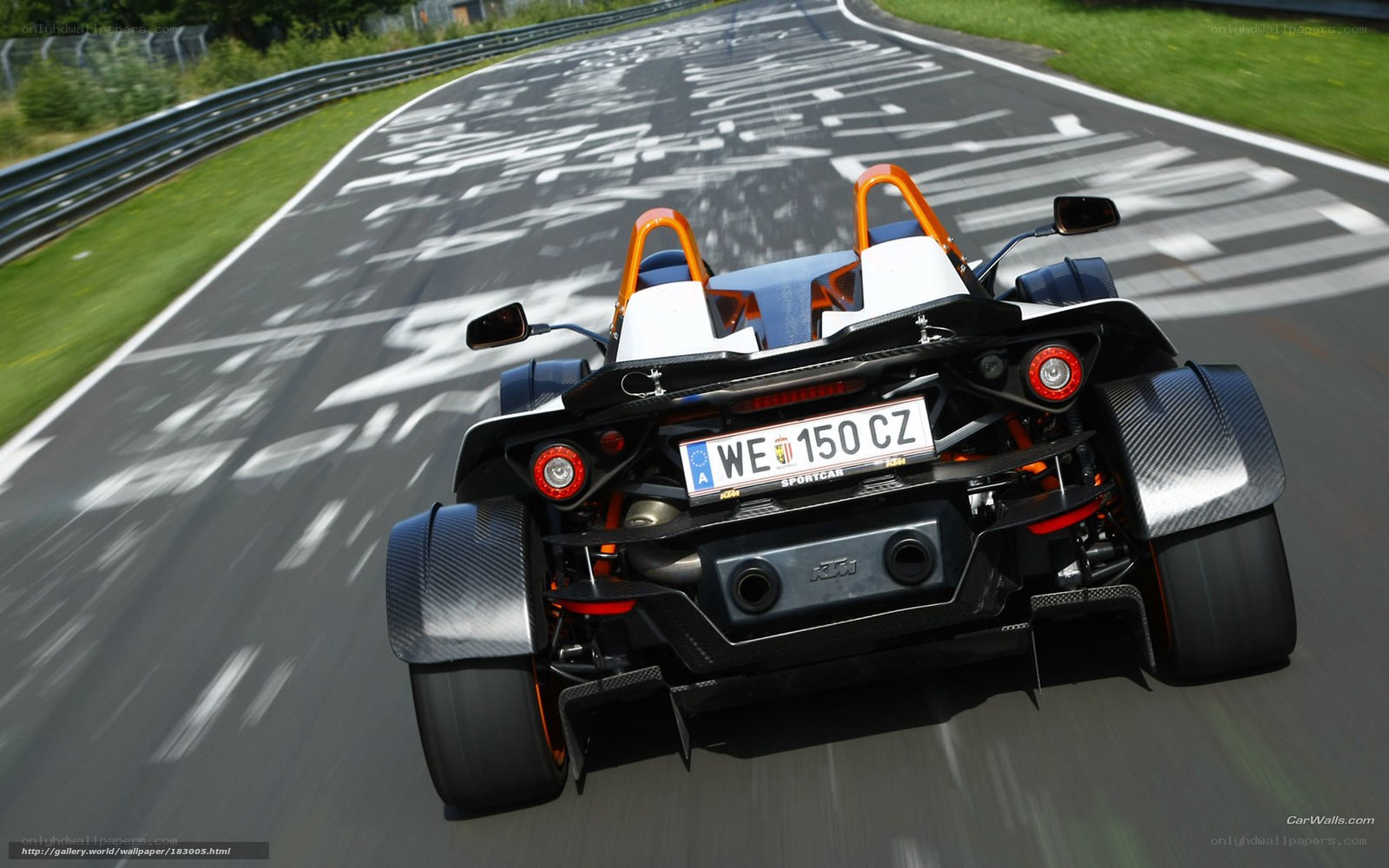 KTM X-Bow on a racetrack