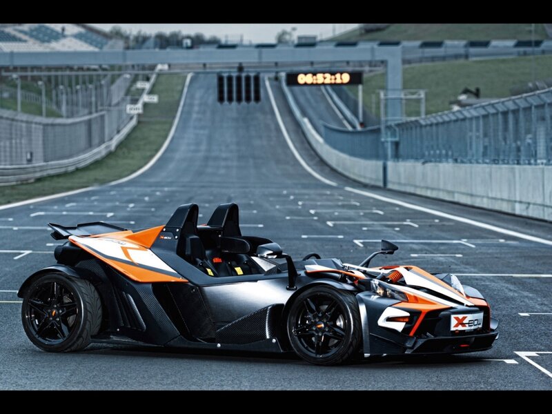 KTM X-Bow Race Car — Black, Dramatic