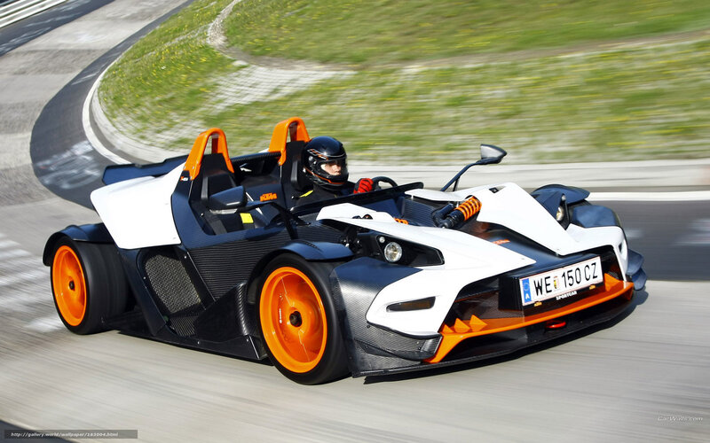KTM X-Bow Race Car — White, Dynamic