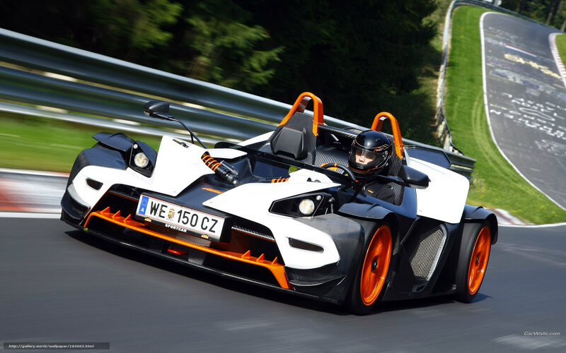KTM X-Bow Race Car — White