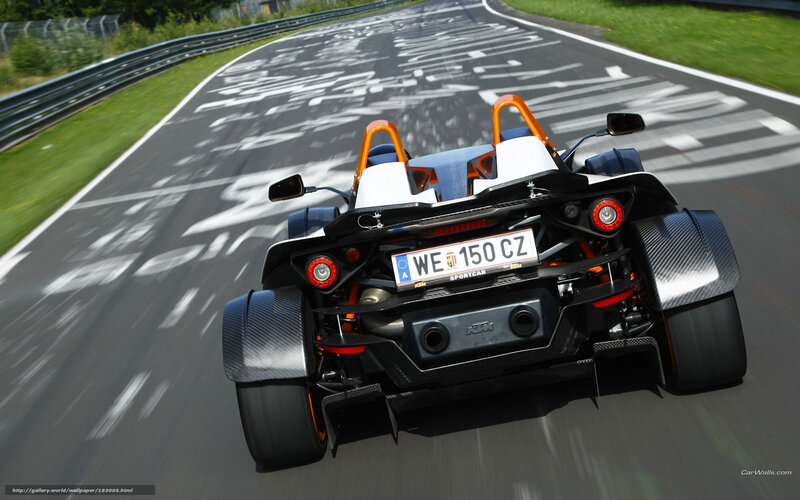 KTM X-Bow Sports Car — Black, Dynamic, Afternoon