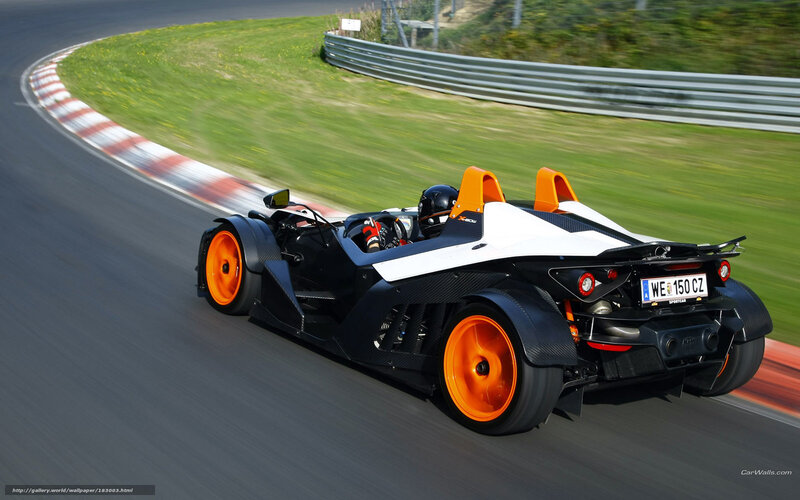 KTM X-Bow Sports Car — Black, Dynamic