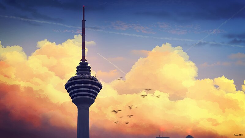 Kuala Lumpur Tower — Yellow