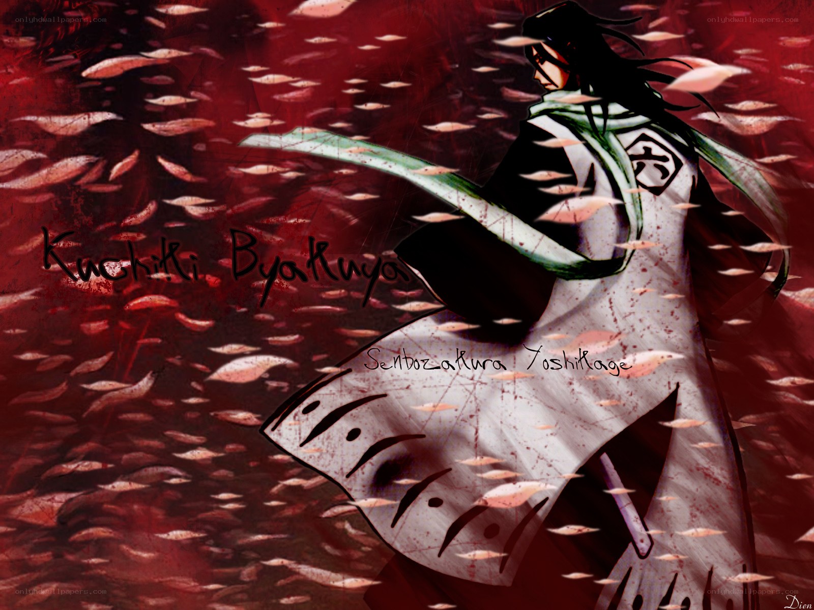 Kuchiki Byakuya in action