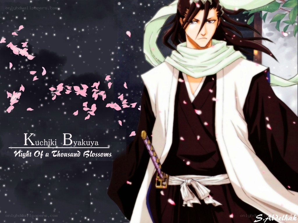 Kuchiki Byakuya night scene