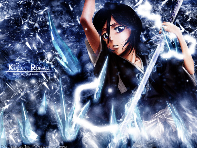 Kuchiki Rukia in action