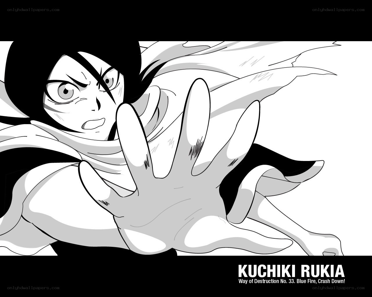 Kuchiki Rukia in action