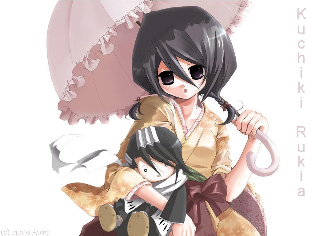 Kuchiki Rukia with child