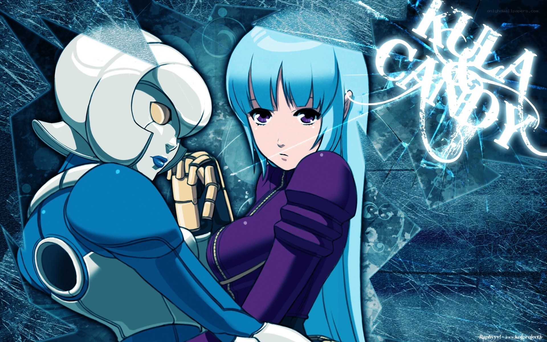 Kula and Candy anime art