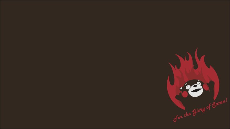 Kumamon in Flames