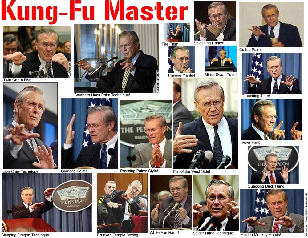 Kung-Fu Master George W. Bush