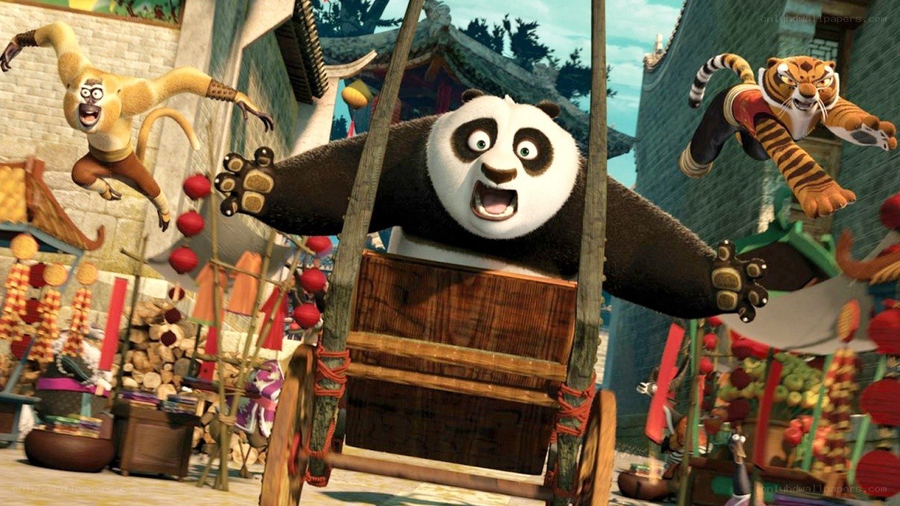 Kung Fu Panda action scene