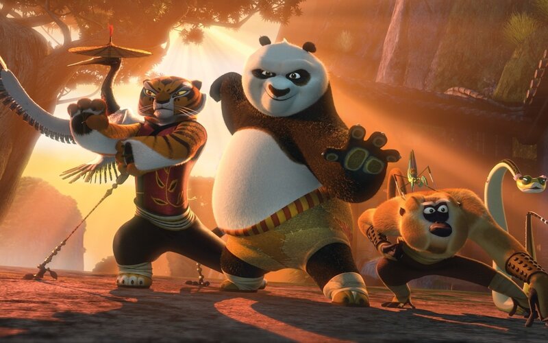 Kung Fu Panda and friends