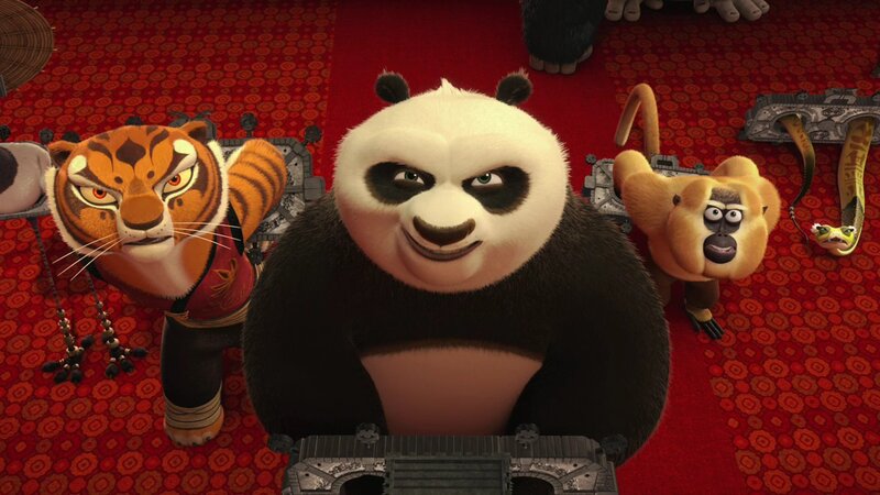 Kung Fu Panda and friends
