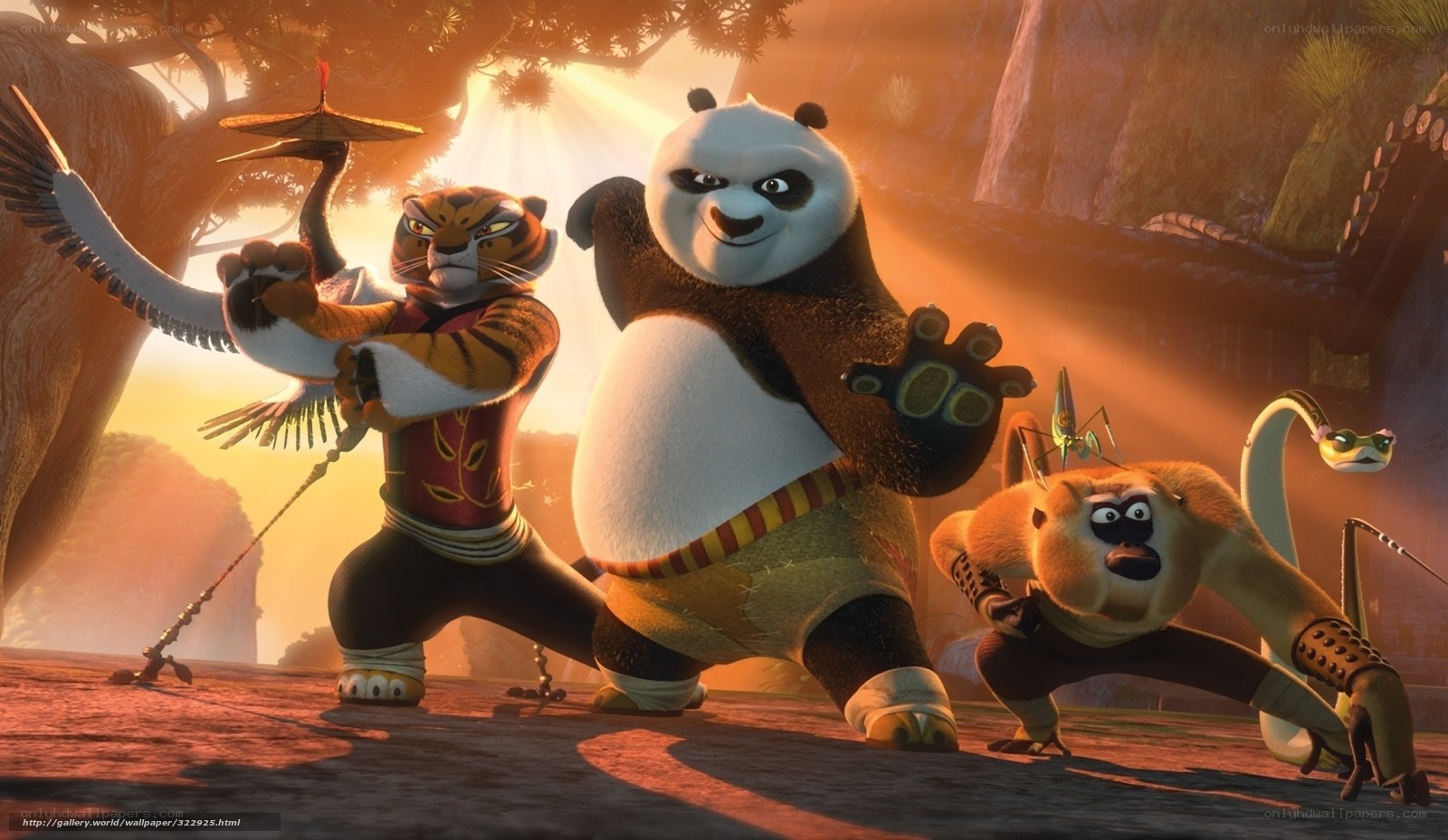 Kung Fu Panda and friends