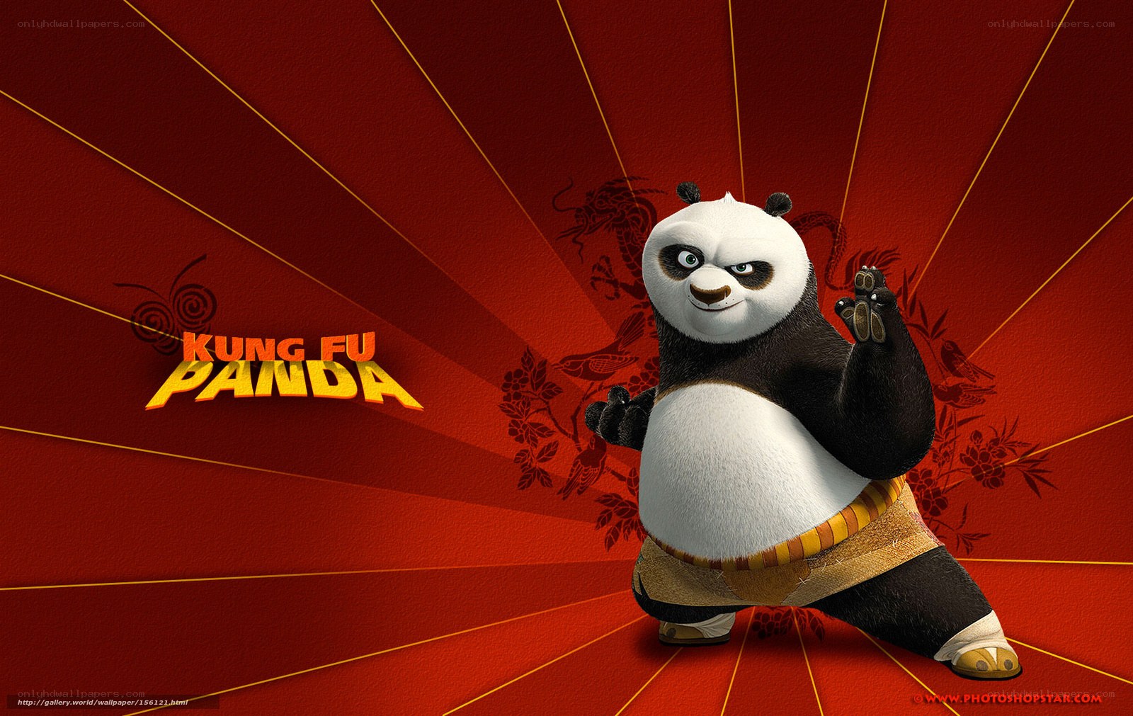 Kung Fu Panda character art
