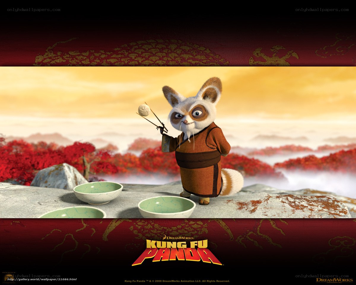 Kung Fu Panda character scene