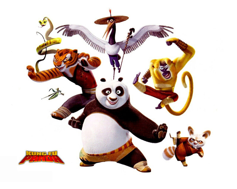 Kung Fu Panda characters