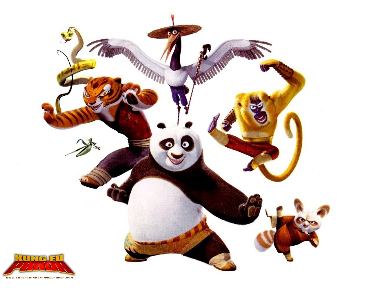 Kung Fu Panda characters