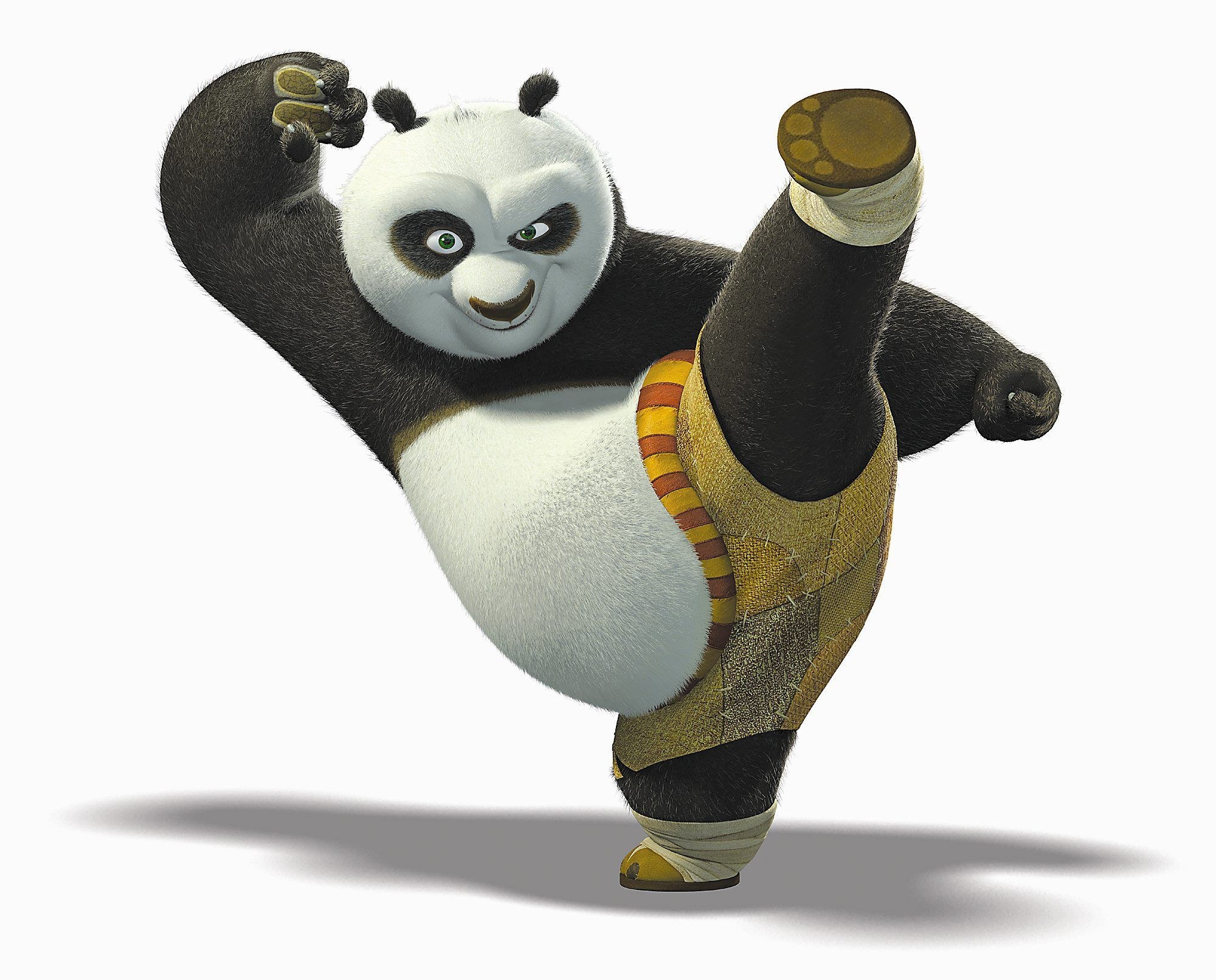Kung Fu Panda in action