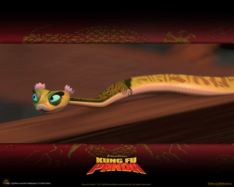 Kung Fu Panda Snake Character
