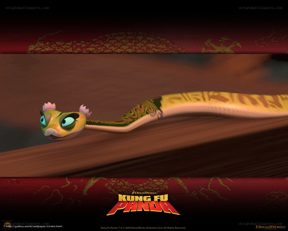 Kung Fu Panda Snake Character