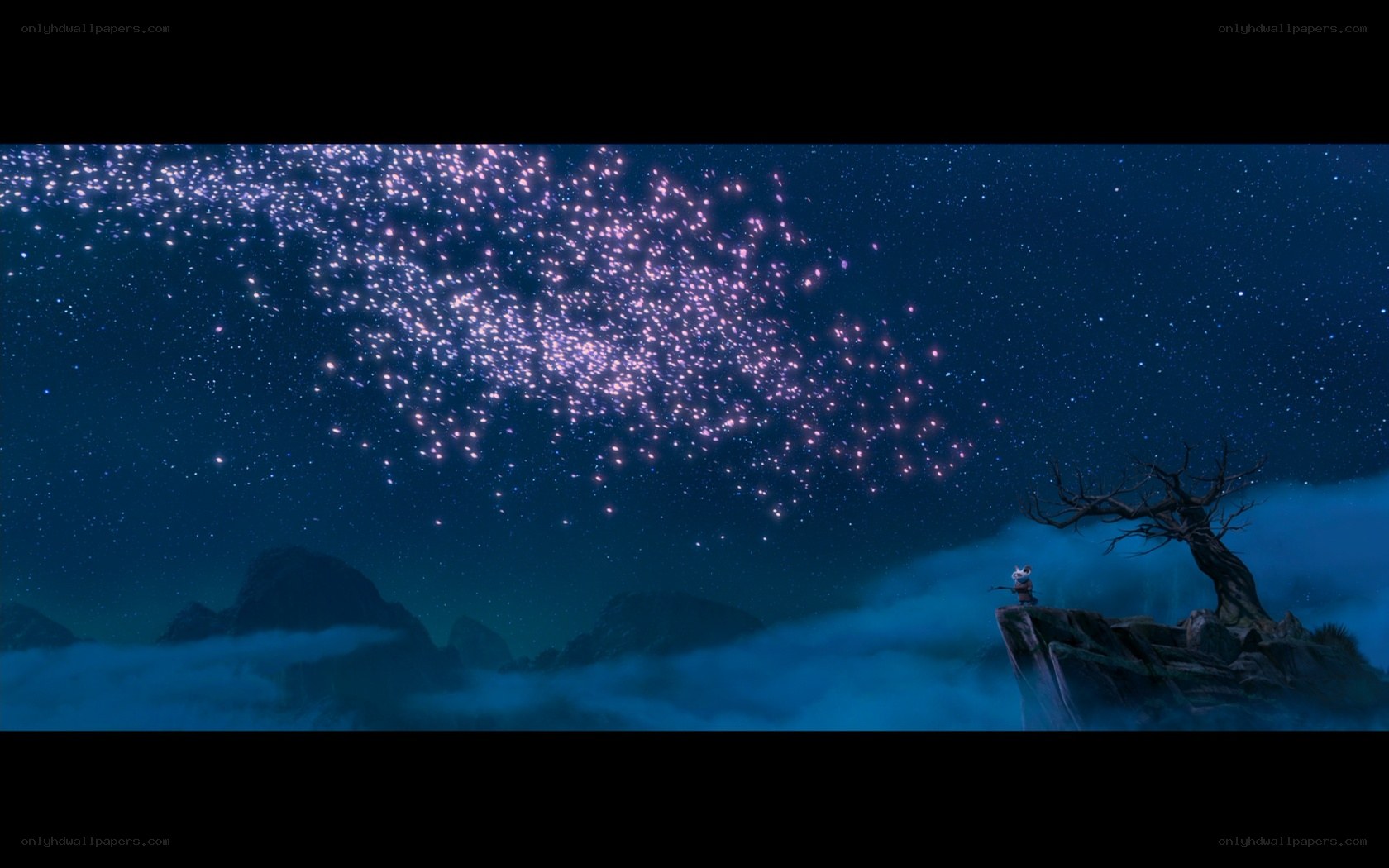 kung fu panda starry night