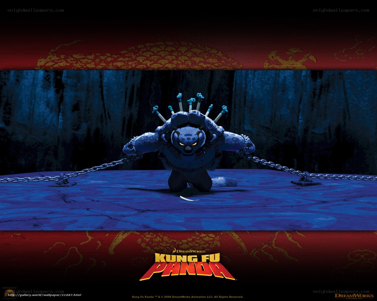 Kung Fu Panda villain scene