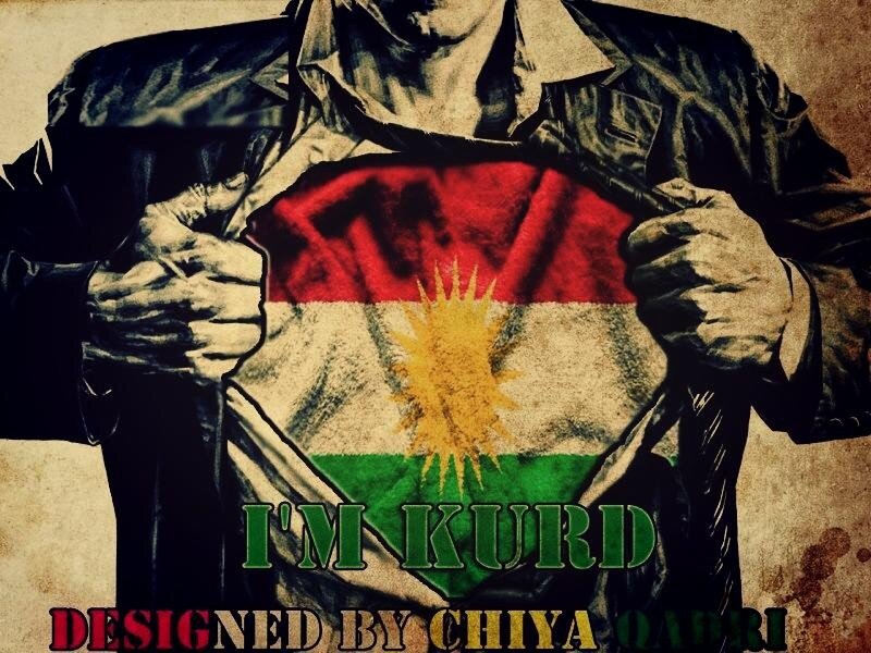 Kurdish pride poster