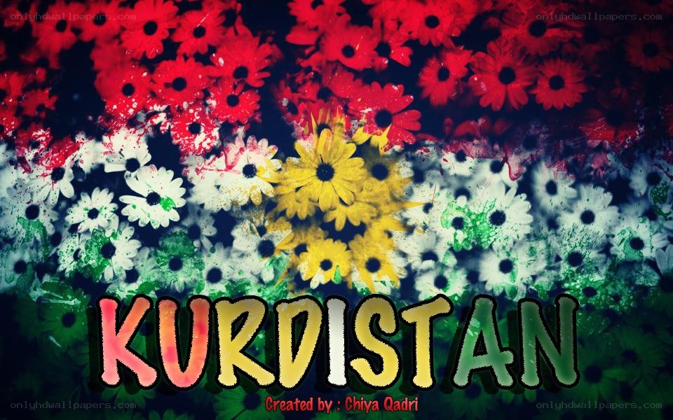 Kurdistan flower art